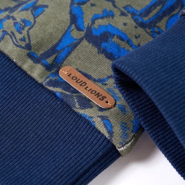Lasten collegepaita khaki 140