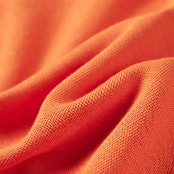 Tröja för barn mörk orange 140