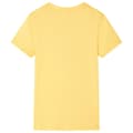 Miniatyrbild 2 av 7: T-shirt för barn ljusgul 116