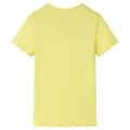 Miniatyrbillede 2 af 7: T-shirt til børn str. 92 gul