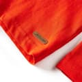 Miniatyrbild 5 av 7: T-shirt med långa ärmar för barn stark orange 128