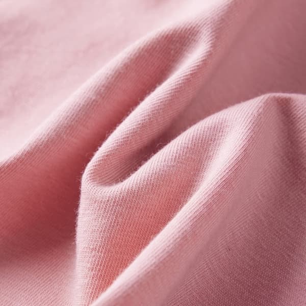 T-shirt med långa ärmar för barn ljus rosa 140