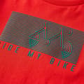 Miniatyrbillede 4 af 7: Langærmet T-shirt til børn str. 128 rød