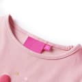 Miniatyrbillede 3 af 7: Langærmet T-shirt til børn str. 104 lyserød