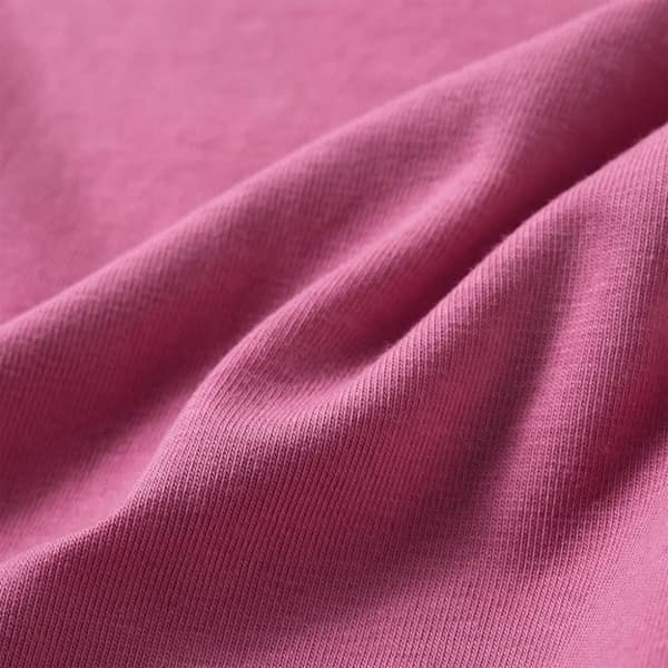 T-shirt med långa ärmar för barn hallonrosa 92