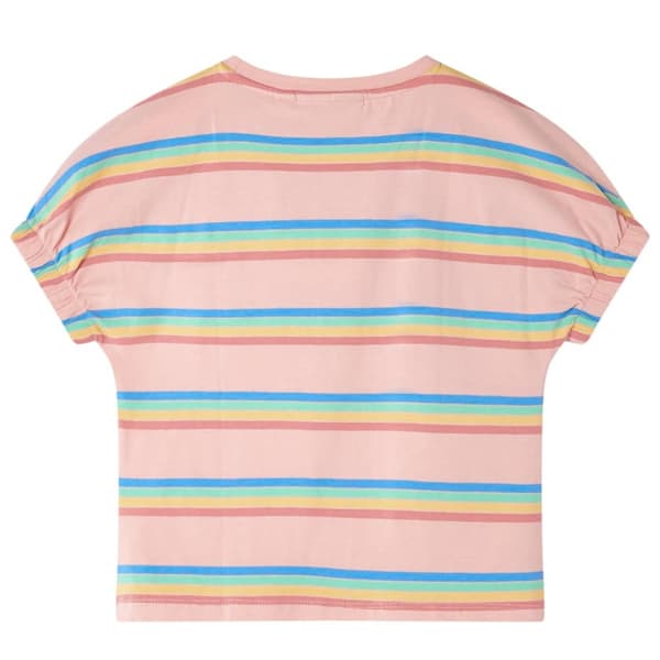 T-shirt för barn persika 140