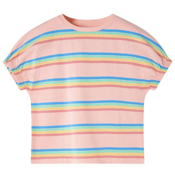 T-shirt för barn persika 140