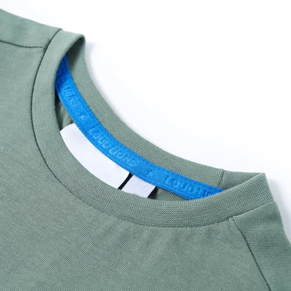 T-shirt för barn khaki 104