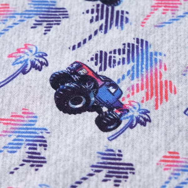 T-shirt för barn grå melange 92