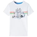 Miniatyrbild 1 av 7: T-shirt för barn ecru 116