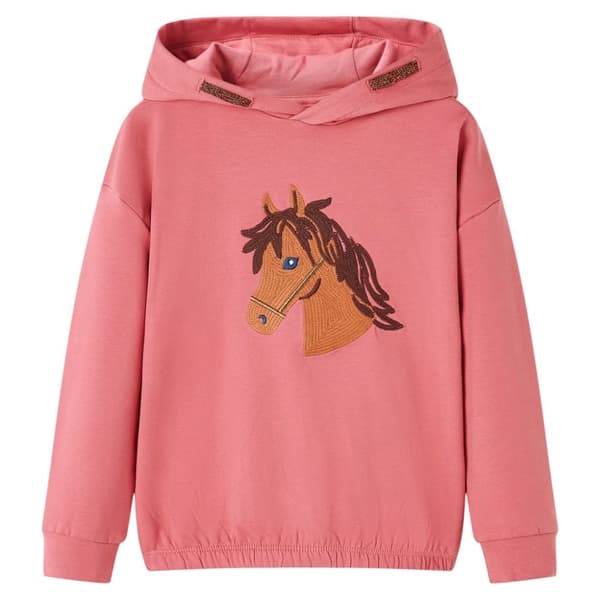 Lasten huppari vanha pinkki 92