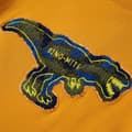 Miniatyrbild 4 av 7: T-shirt med långa ärmar för barn ockra 128