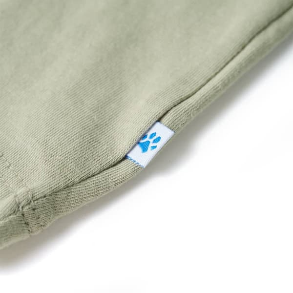 T-shirt för barn ljus khaki 104