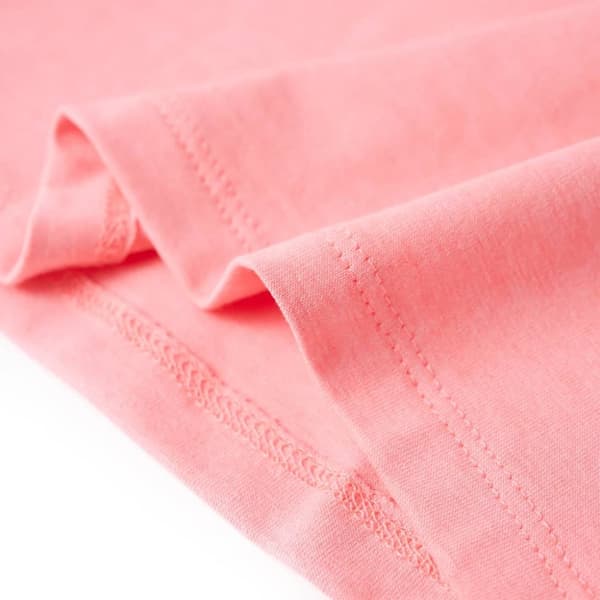 T-shirt för barn stark rosa 116
