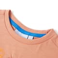 Miniatyrbillede 3 af 8: T-shirt til børn str. 116 lys orange