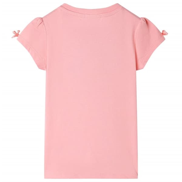 T-shirt för barn rosa 128
