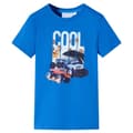 Miniatyrbild 1 av 7: T-shirt för barn blå 140