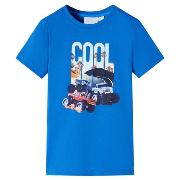 T-shirt för barn blå 140