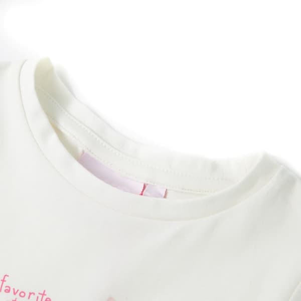 T-shirt för barn ecru 104