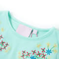 Miniatyrbild 3 av 7: T-shirt för barn aquablå 140