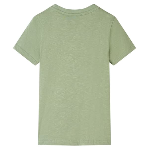 Lasten T-paita vaalea khaki 104