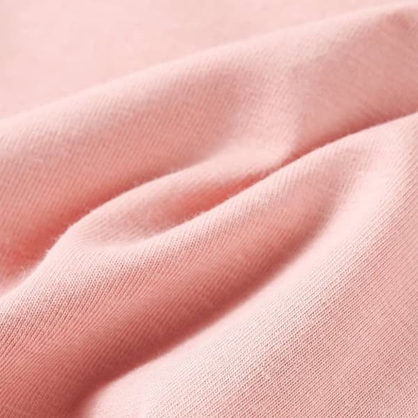 T-shirt med långa ärmar för barn stark rosa 116