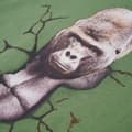 Miniatyrbild 4 av 7: T-shirt med långa ärmar för barn ljus khaki 116