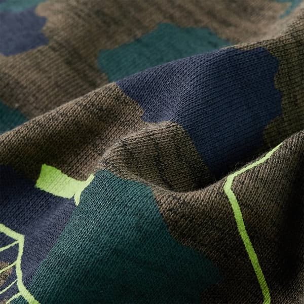 Tröja för barn mörk khaki melange 128