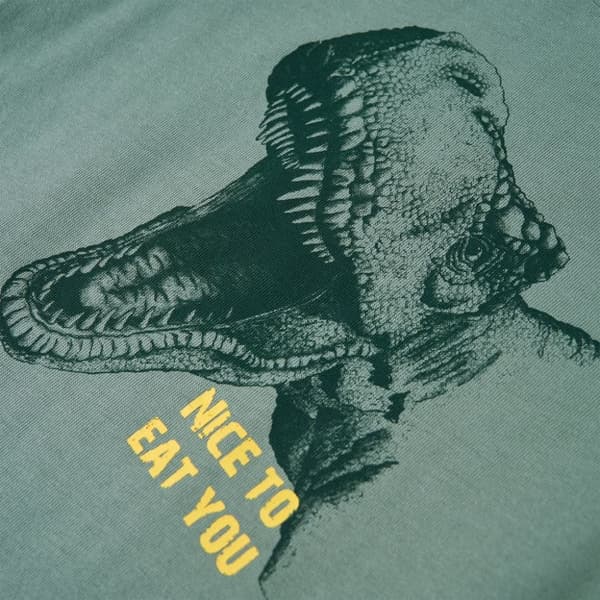 T-shirt för barn khaki 140