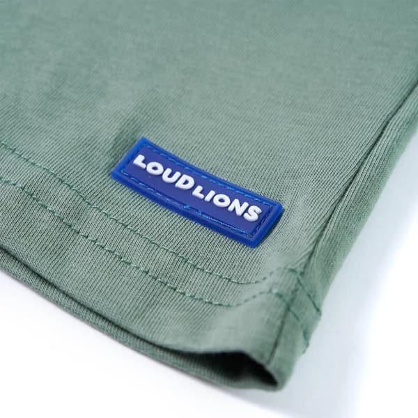T-shirt för barn khaki 140