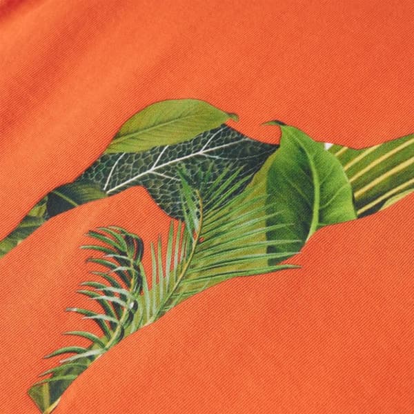 Kjol för barn stark orange 116