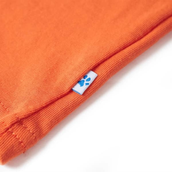 Kjol för barn stark orange 116