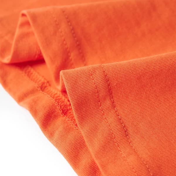 Kjol för barn stark orange 116