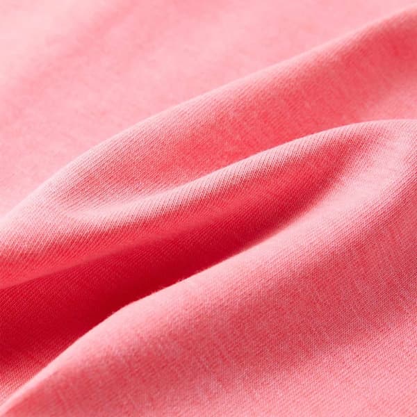 T-shirt för barn neonrosa 116