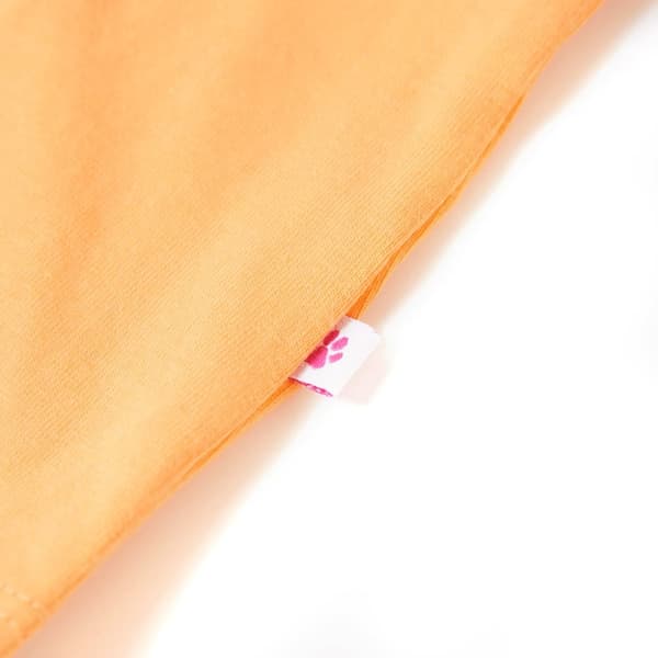 T-shirt för barn stark orange 128