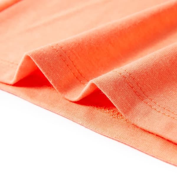 T-shirt för barn neonorange 92