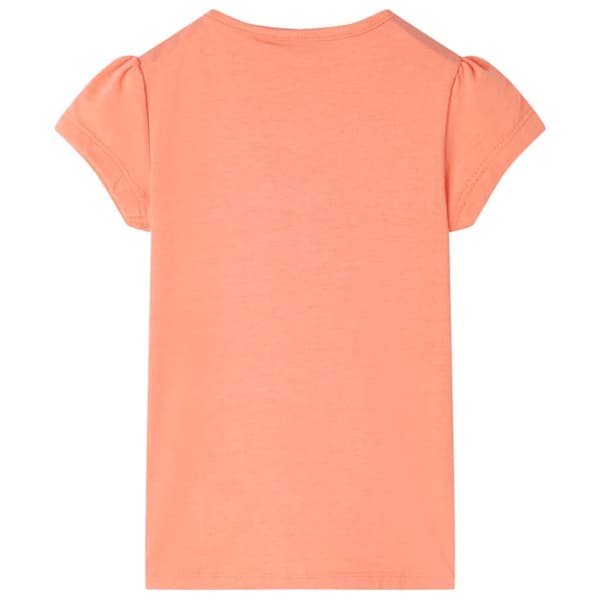 T-shirt för barn neonorange 92