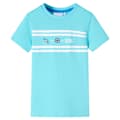 Miniatyrbild 1 av 7: T-shirt för barn aqua 140