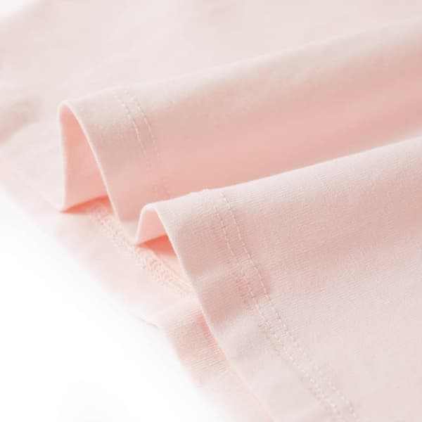 T-shirt för barn mild rosa 128