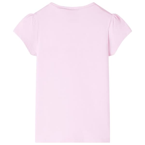 T-shirt til børn str. 104 lyserød