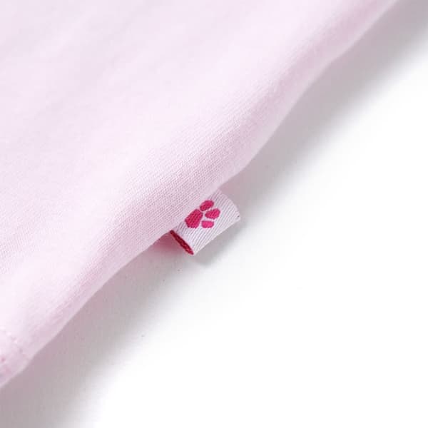 T-shirt för barn mild rosa 140