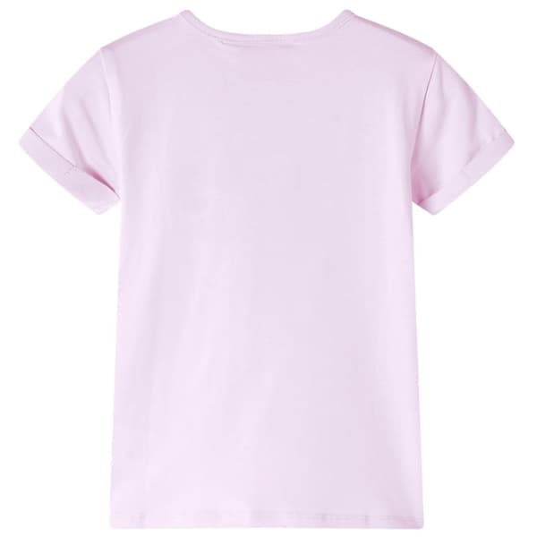 T-shirt för barn mild rosa 140