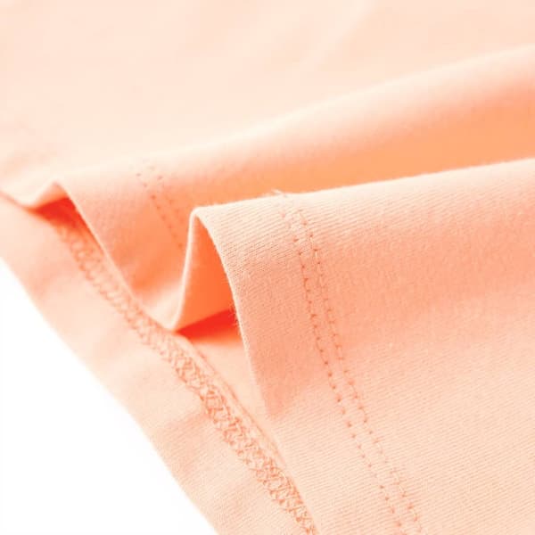 T-shirt för barn ljus orange 128