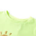 Miniatyrbild 3 av 7: T-shirt för barn neongul 92