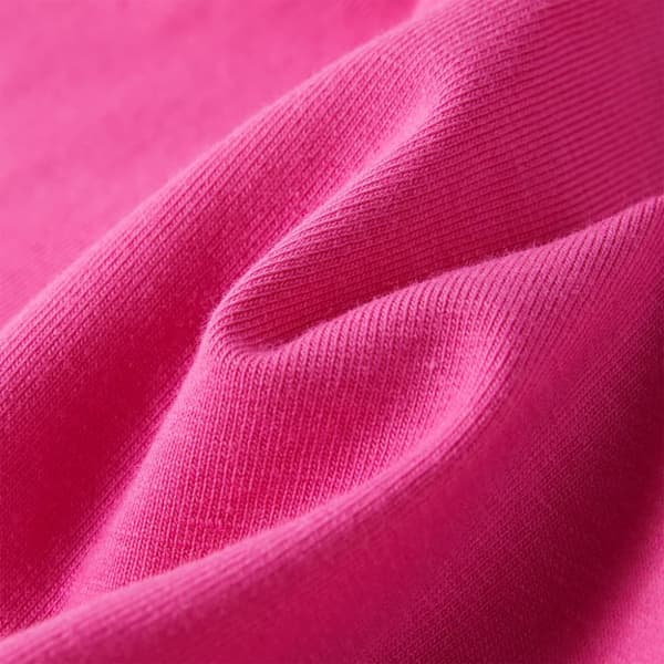T-shirt för barn mörk rosa 128