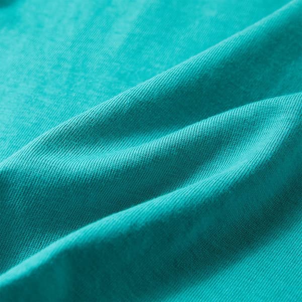 T-shirt med korta ärmar för barn mörk mintgrön 116