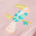 Miniatyrbild 4 av 7: T-shirt för barn ljusrosa 128