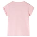Miniatyrbild 2 av 7: T-shirt för barn ljusrosa 128