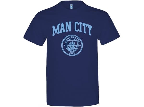 Manchester City FC Crest T-Shirt (Large)