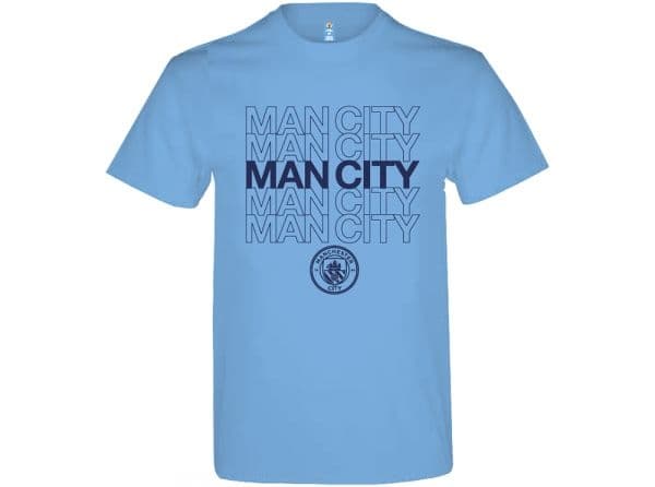 Manchester City FC Logo T-Shirt (Small)